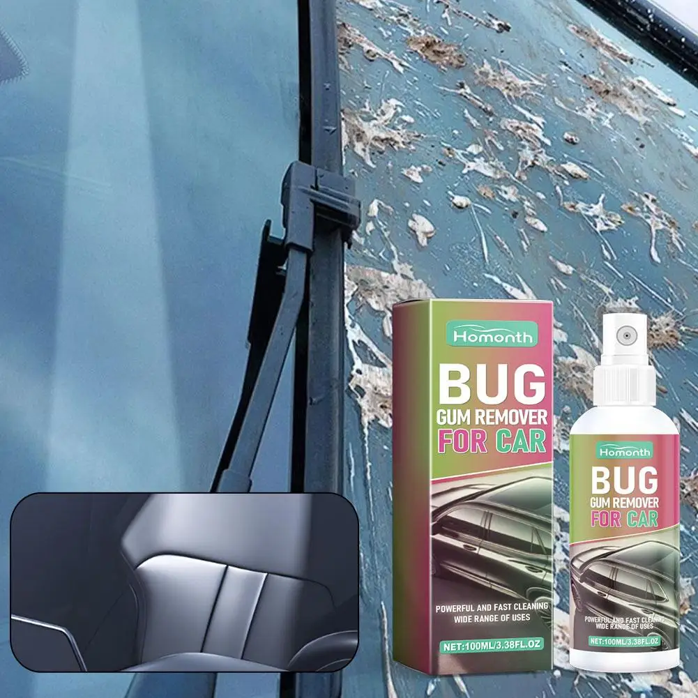 100 мл очиститель насекомых десен птиц капель летающая краска наклейки для