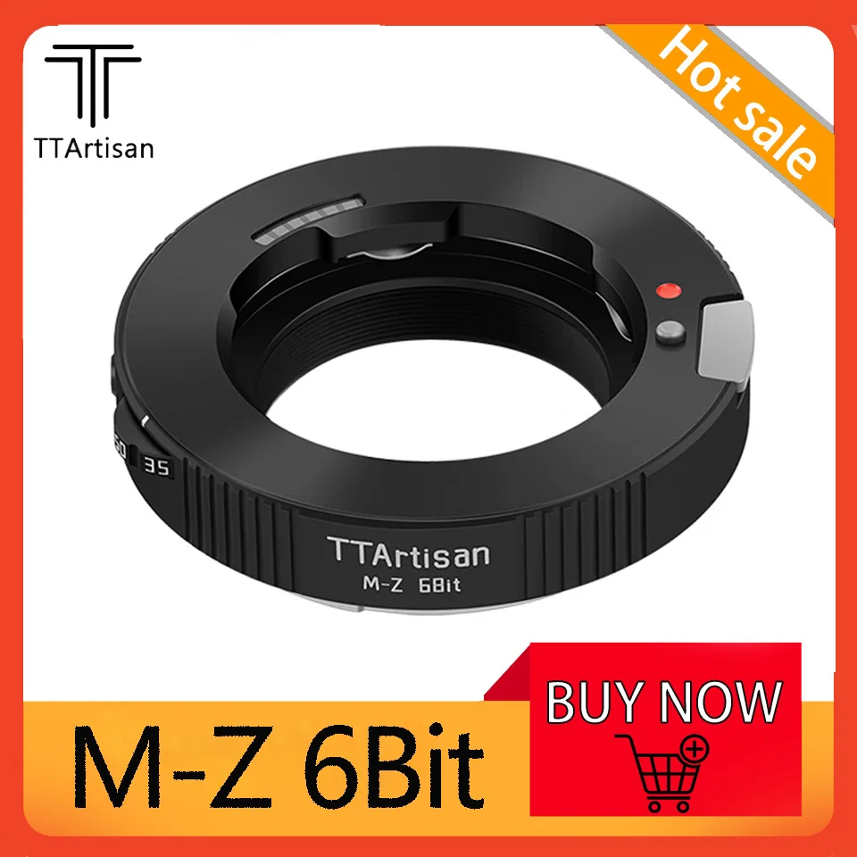 

Кольцо-адаптер TTArtisan для объектива камеры Leica M Mount Nikon Z6II