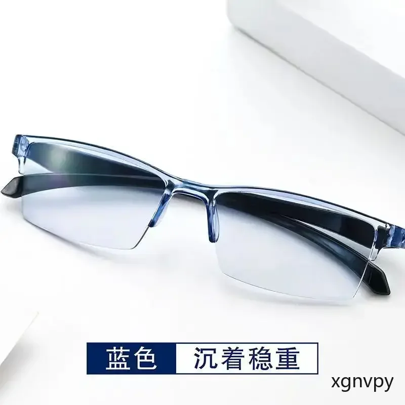 xgnvpy умные очки с автоматическим зумом для чтения защитой от синего света мужские