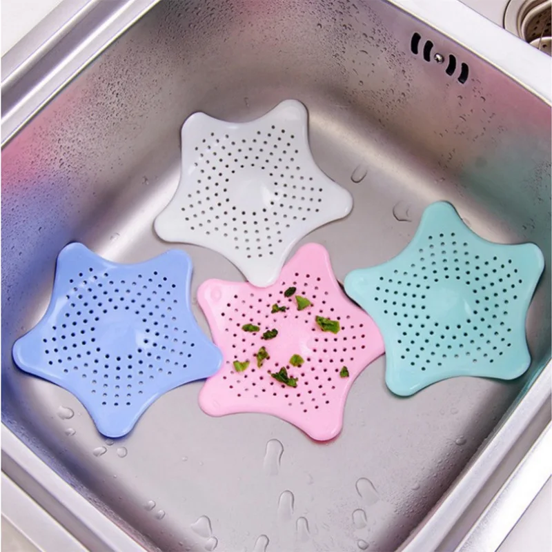 Силиконовое ситечко для раковины сливное отверстие ванны устройство Ловец волос