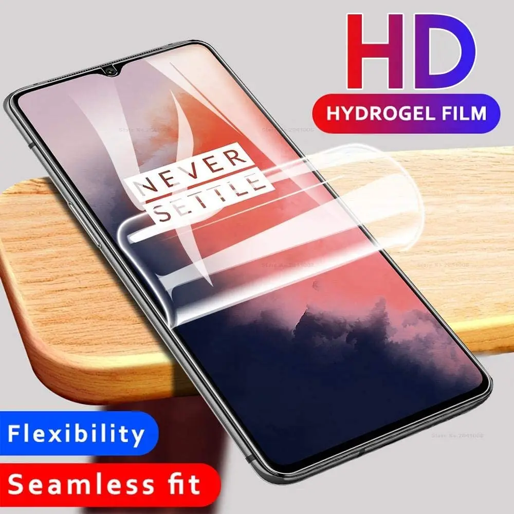 

Hydrogel Film for Oneplus 8T 7T 6T 5T 3T Screen Protector for Oneplus 7 6 5 3 Nord N10 5G N100 film