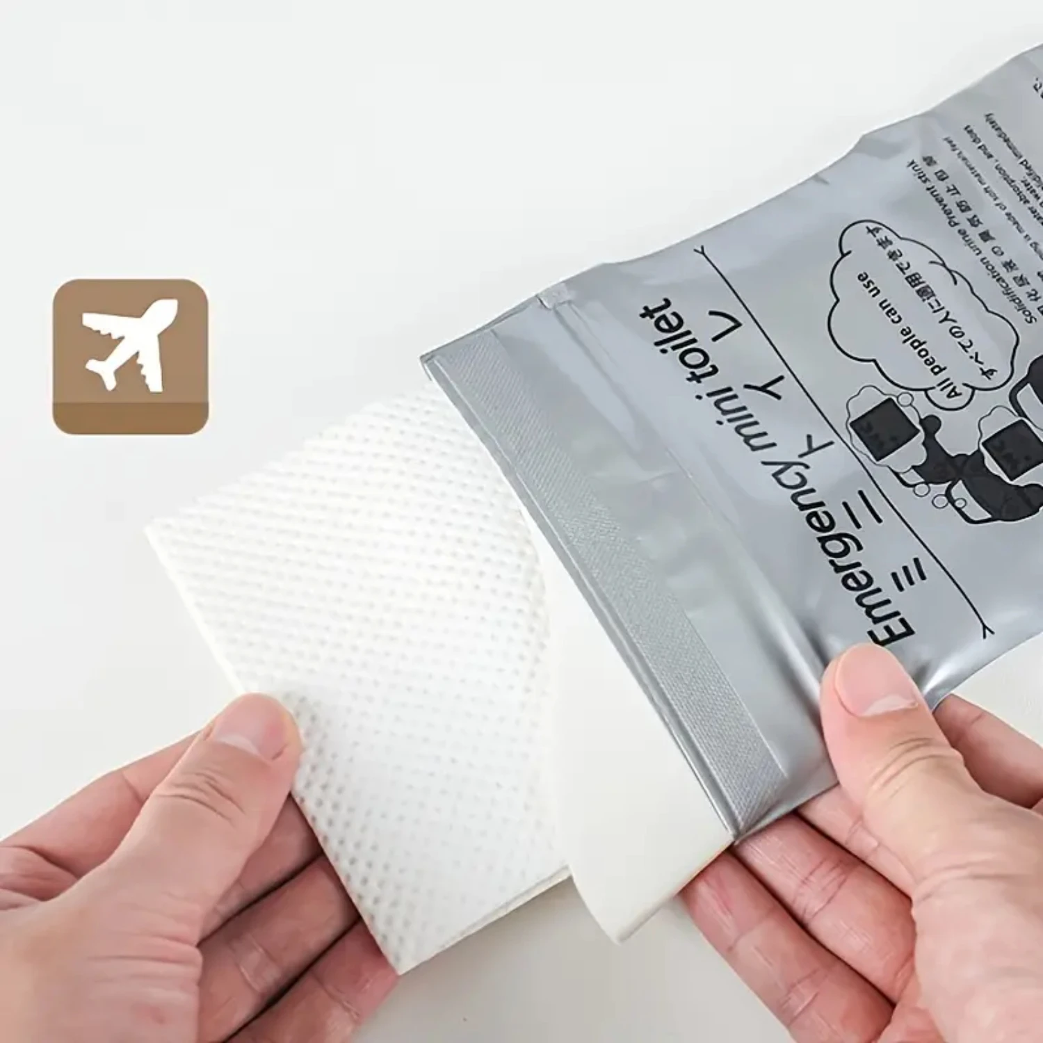 POKUJ 4 шт. уличные сумки для аварийного мочеиспускания 700 мл удобные