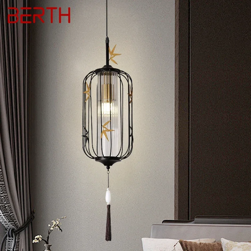 Современная Подвесная лампа BERTH Современный художественный светильник для