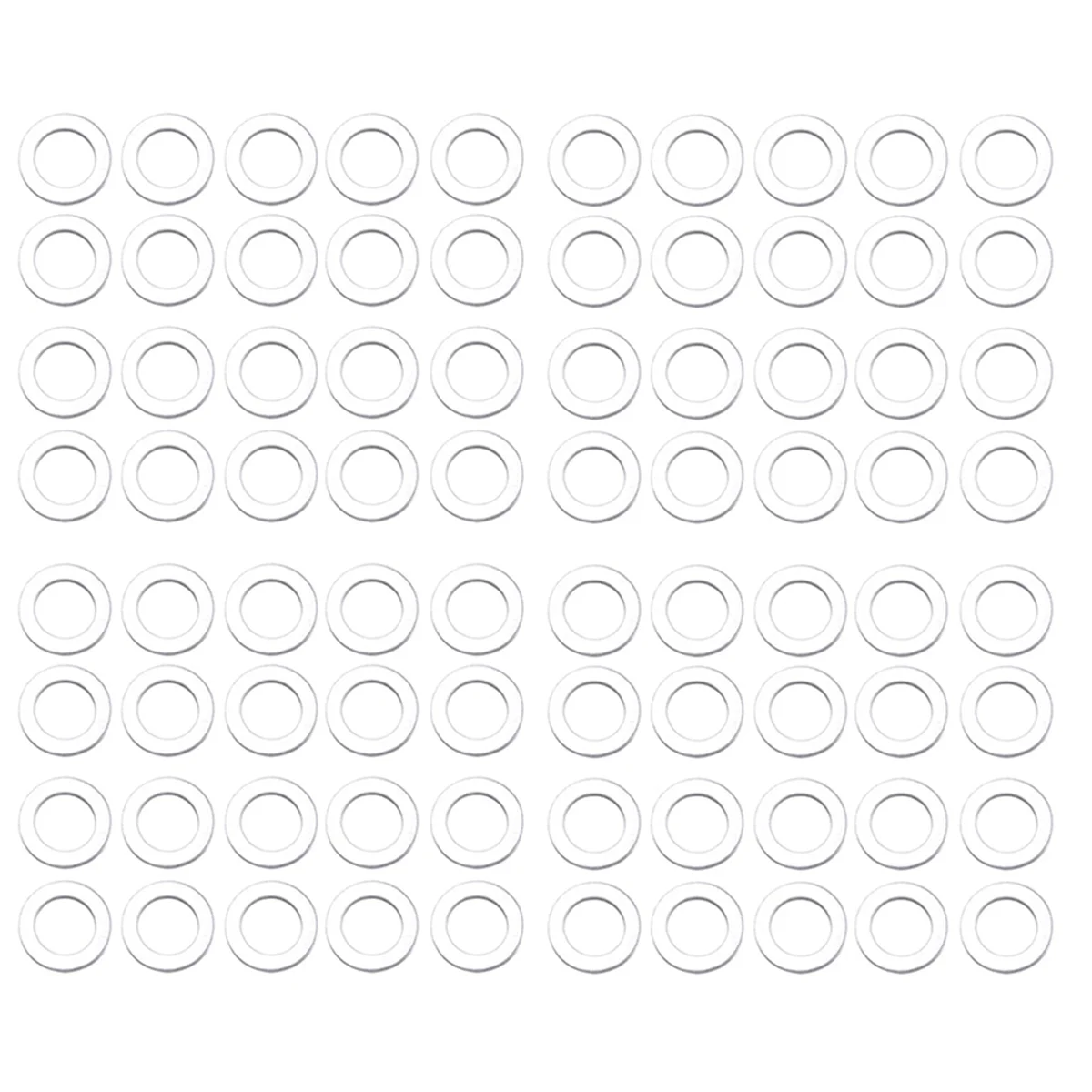 100 шт. 94109-12000 дробильные шайбы для сливной пробки масла 14 мм Honda Odyssey Accord Civic Crv Acuraa Mdx