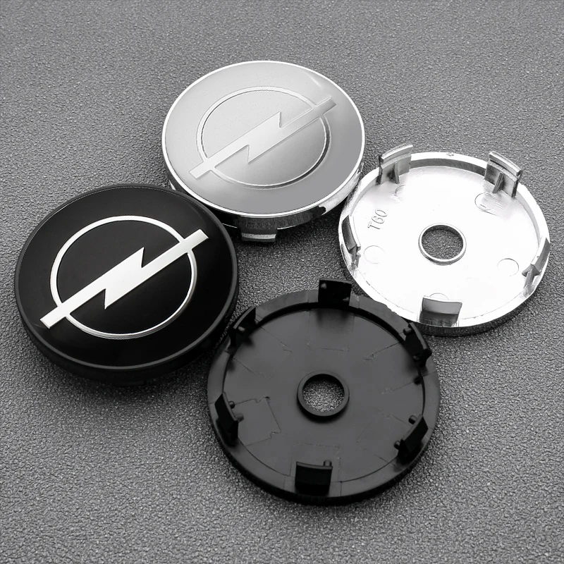 

4pcs 56/60mm Car Badge Emblem Wheel Center Hub Caps Sticker Rim Cover For Opel Astra H J G K Corsa Insignia Zafira B Vectra C D