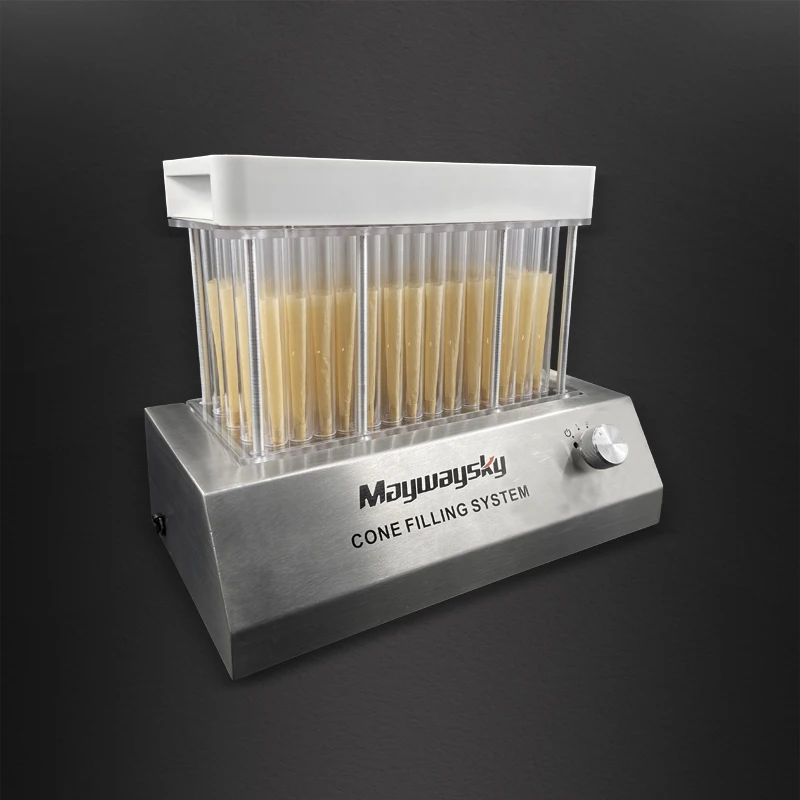 

Maywaysky Knockbox Cone Filling Machine Compatible King Size Cone Pre roll Machine Cone Filling 100pcs In 2 mins