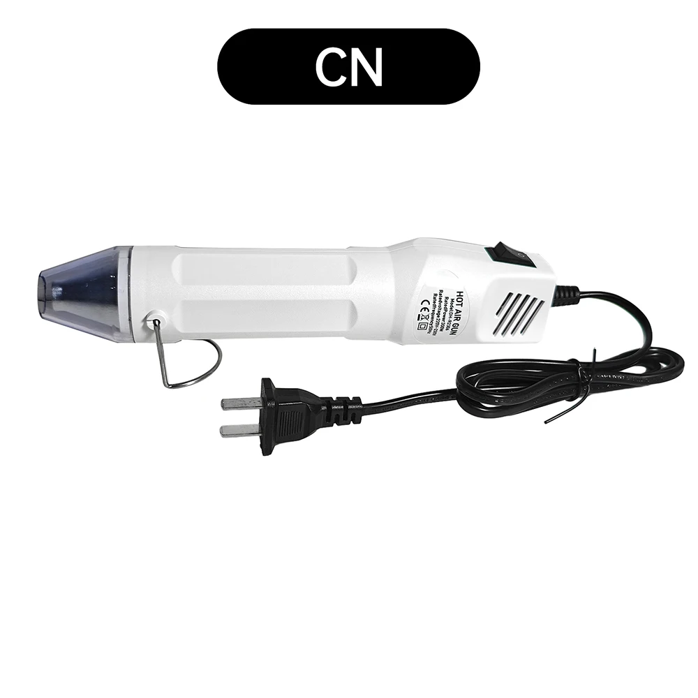 

Мини-термоусадочная трубка AC220V 300 Вт, вилка CN/EU, термостойкая тепловая пушка для ПК для ремонта телефона/мягкой керамики/термоусадочной трубки