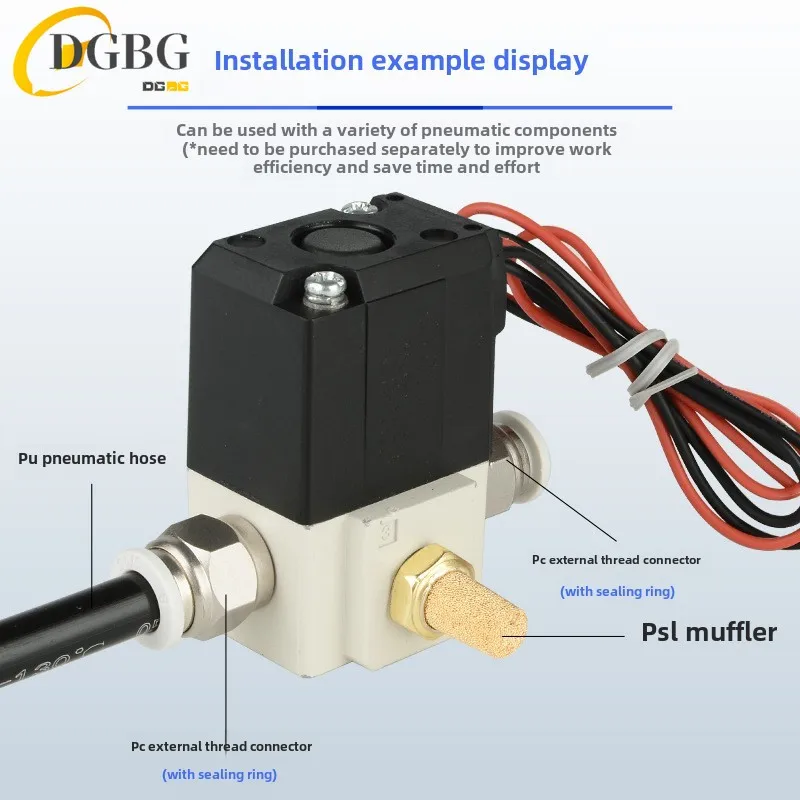 VT307-5G1-02 VT307V-5G1-01 VT307V-4G1-01 VT307-4G1-02 VT307-6G1-02 VT307-6G1-01 Vacuum high frequency electromagnetic valve