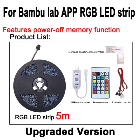 RGB LED Strip NENYALV для Bambu Lab