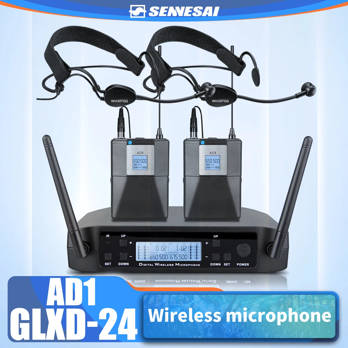 Беспроводной микрофон-гарнитура GLXD4 AD1