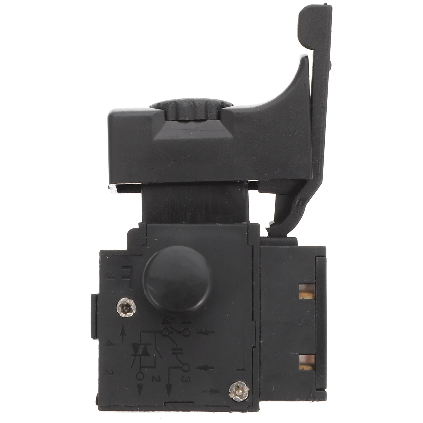 

Electric Drill Speed Hand Optional Lock Speeds Control Push Button Tool Part Plastic Trigger