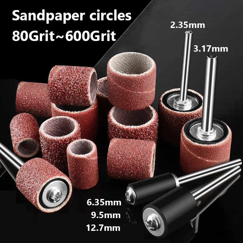 

Шлифовальная наждачная бумага, шлифовальное кольцо со стержнем, абразивный вращающийся инструмент, зернистость 80, 120, зернистость, 150, зернистость 180 ~ 600, зернистость, шлифовальный песок, шлифовальный инструмент