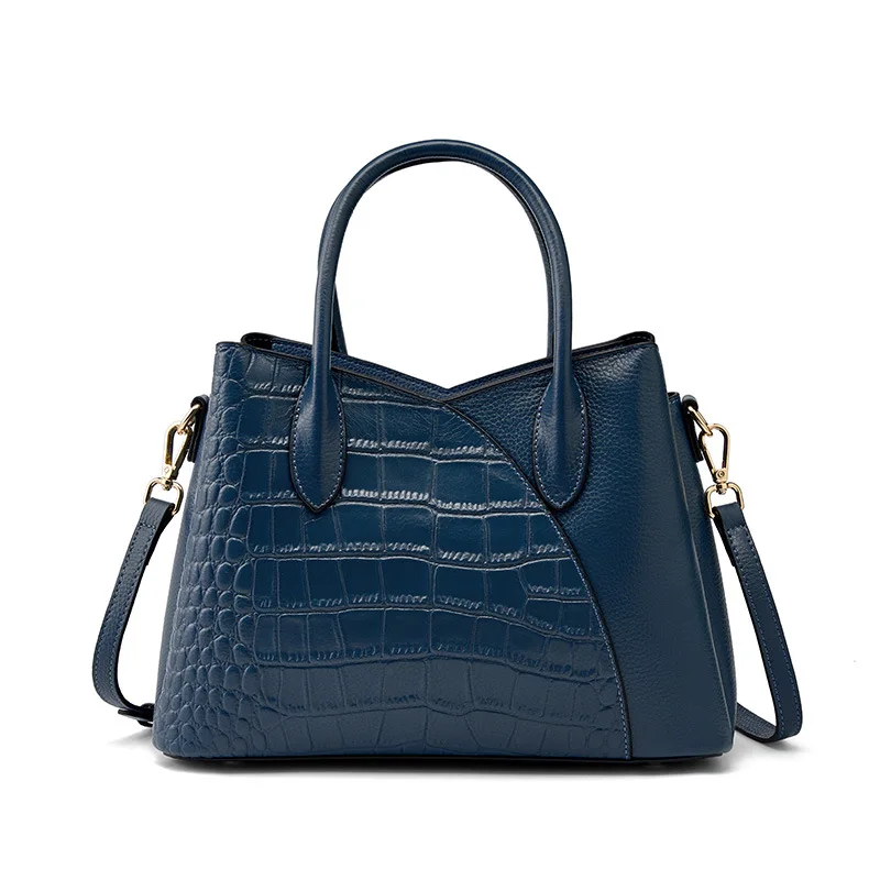 Grand Genuine Leather Handbag 2023 New Commuter High Capacity Women's Bag