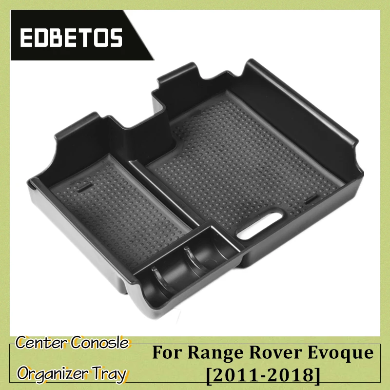 

For Land Rover Range Rover Evoque Center Console Organizer Tray Armrest Storage Box Glove Case Car Accessories 2011-2018