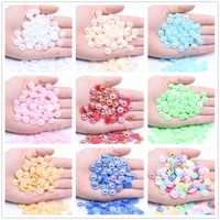 flower type semicircle pearl sun flower 9mm10mm12mmab color multi color optional diy jewelry mobile phone beauty