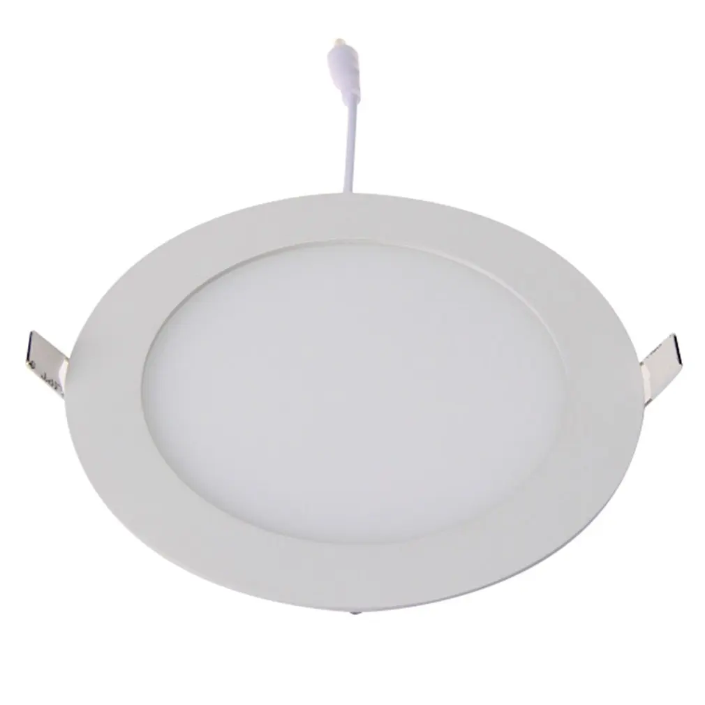 

12W Warm White LED Recessed Downlight Round Flat Thin Ceiling Panel Light