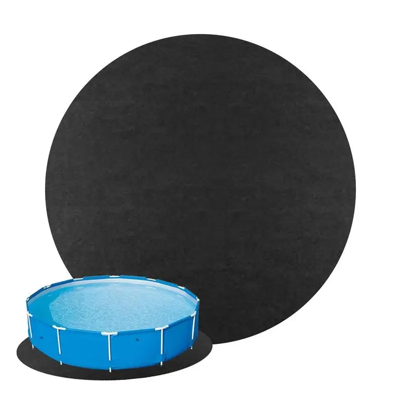 13.12ft Swimming Pool Liner Pads Water Absorb Felt Mat Hot Tub Ground Pad Portable Spa Pool Accessories For Outdoor or Indoor