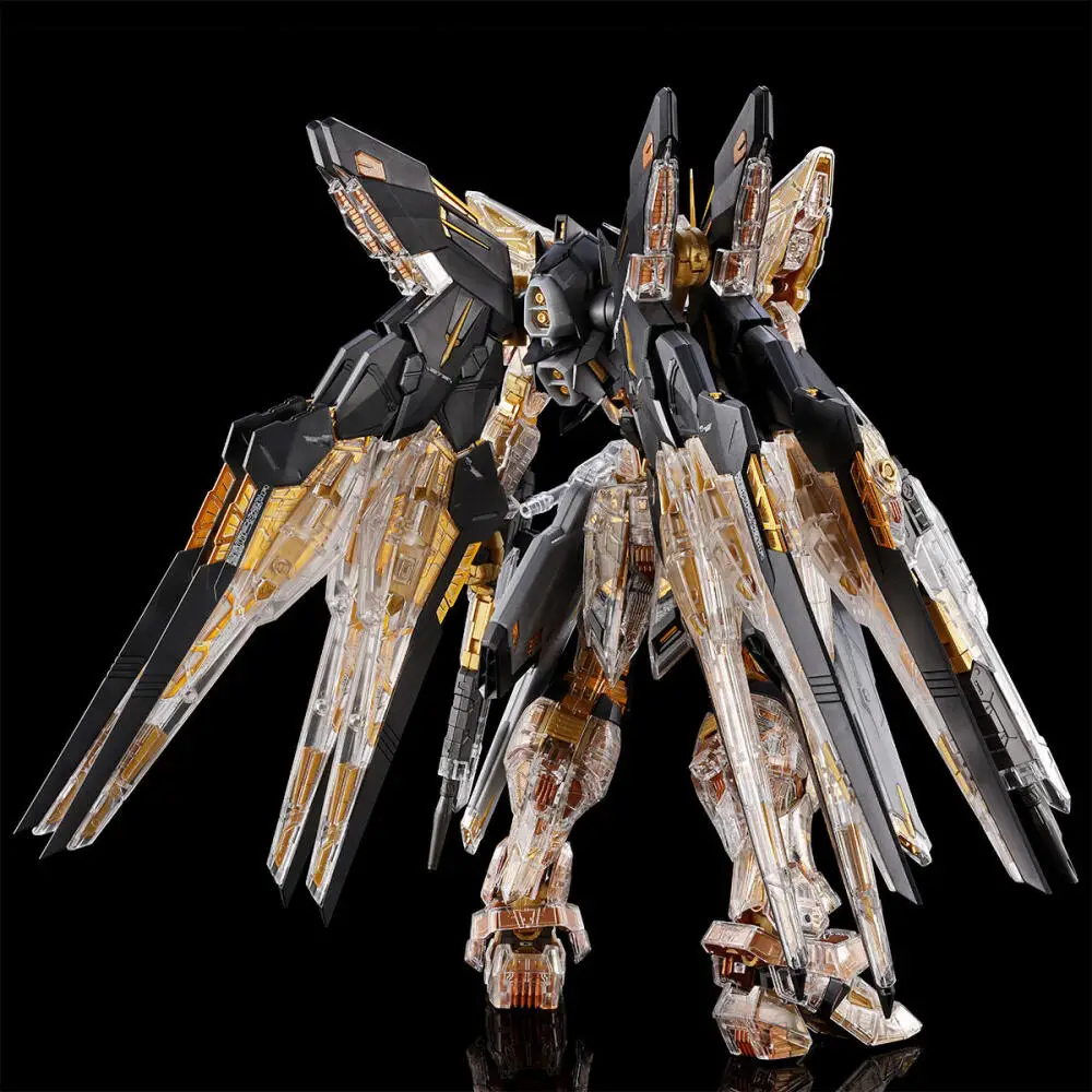 Фото Оригинальная фигурка Bandai MGEX ZGMF-X20A Strike Freedom Gundam, в наличии, аниме-модель Kidou Senshi Gundam, коллекционная игрушка в коробке №3