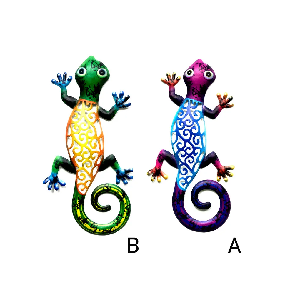 

Металлическая настенная декоративная статуэтка с животными для дома и улицы, офиса, гостиной, двора, подвесная статуэтка, подарки, желтая