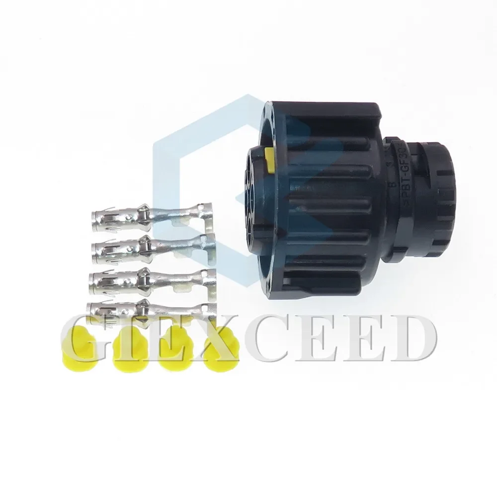 Фото 2 комплекта 4-контактных разъемов AC Assembly 1-1813099-1 967325-1 1-1813099-2, водонепроницаемые автомобильные разъемы для датчиков скорости, автомобильные соединители для проводки №2