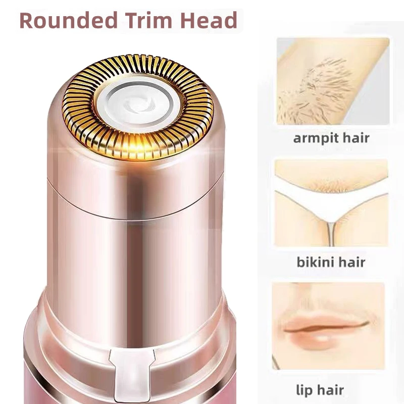 

Фотоэлектрический триммер для бровей женское средство для удаления волос на подмышечной батарее средство для удаления волос скребок для волос мини-бритва