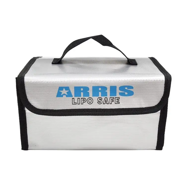 

Multifunction Fire Retardant Portable Safety Bag 215X155X115mm for RC Model FPV Racing Drone Quadcopter Helicopter LIPO Battery