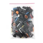 30 шт.лот WH148 крышка ручки потенциометра (медный сердечник) 15x17 мм отверстие вала AG2 крышки переключателя адаптера питания 5 значений * 6 шт. = 30 шт.