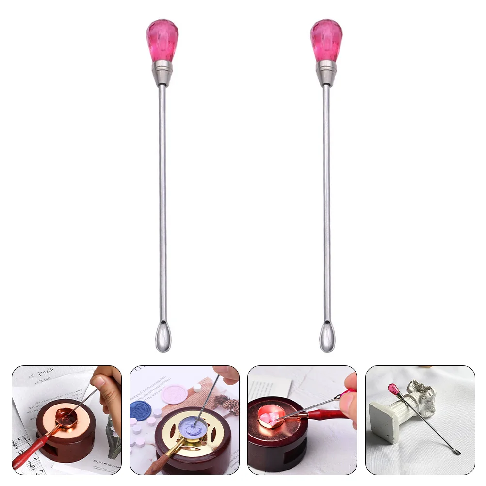 

Wax Stirring Spoon Stirrer Stick Seal Sealingrod Melt Coffee Sticks Warmer Stir Cocktail Making Packaging Melting Diy Tea Pick