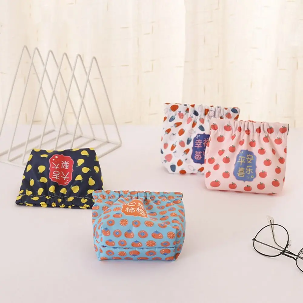 

Bags Self-closing Fruits Pear Card Holder Lipstick Cosmetic Bag Girls Coin Purse Women Spring Bag Mini Storage Bag