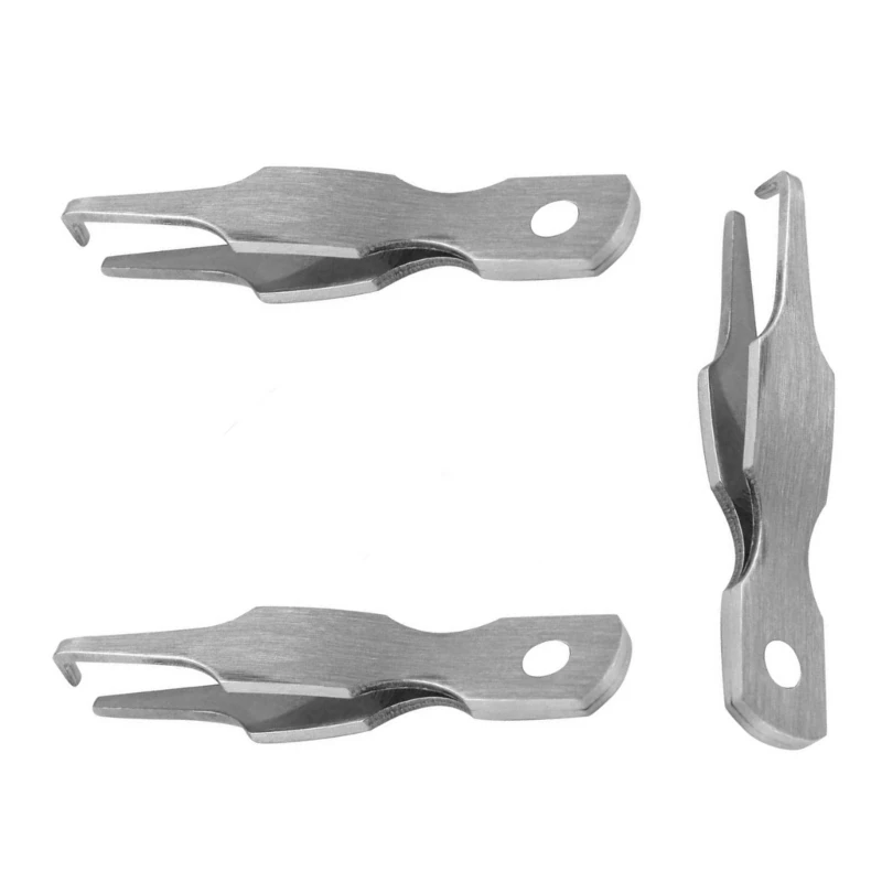 Пинцет для лески плоскогубцы с двойным отверстием инструмент открывания