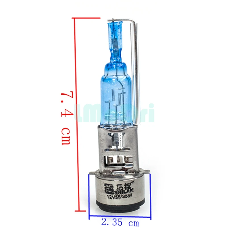 Лампа головного света LMoDri универсальная 12 В 35 Вт для электровелосипеда