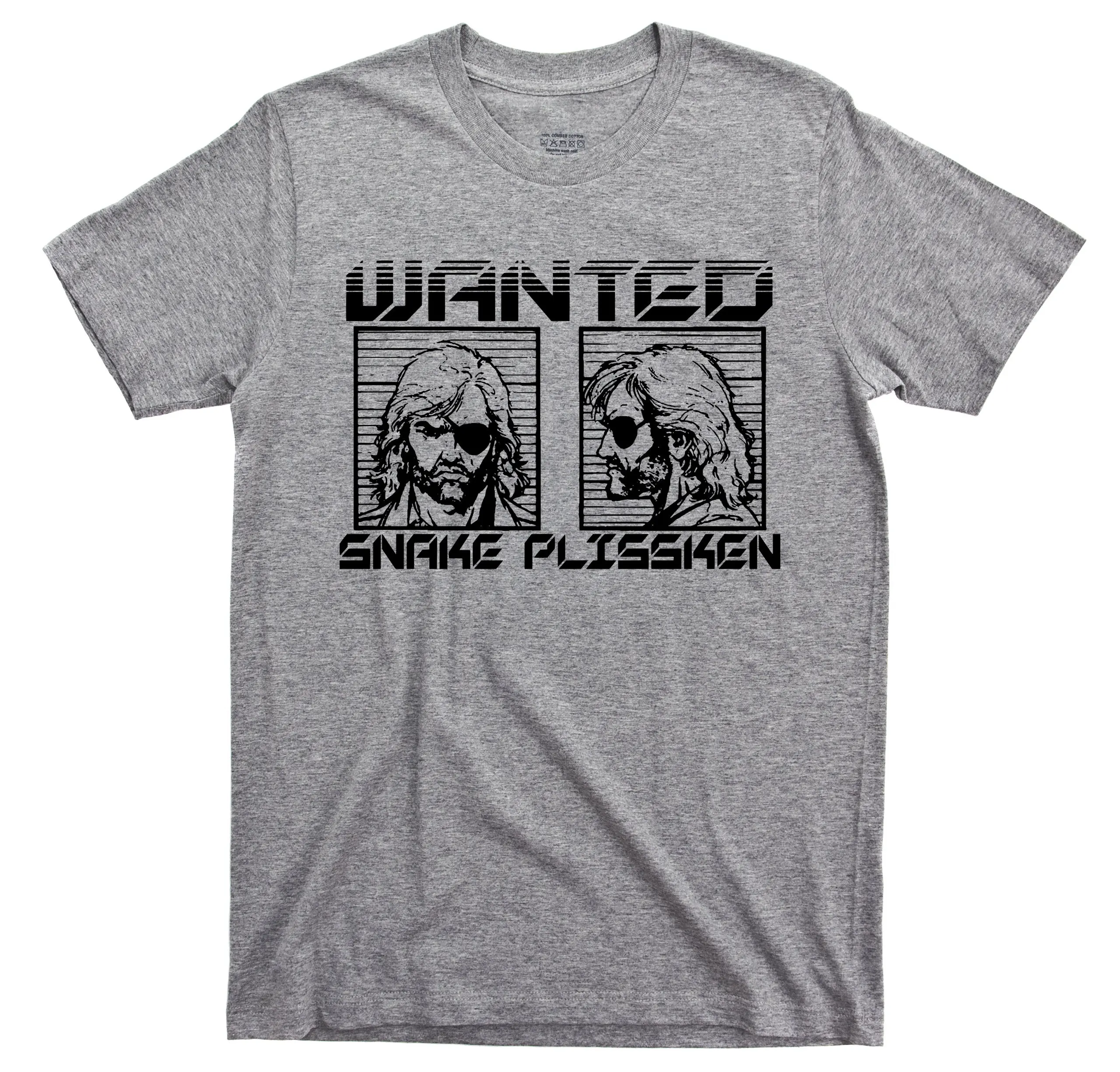 Футболка с плакатом Snake Plissken Wanted Escape From New York