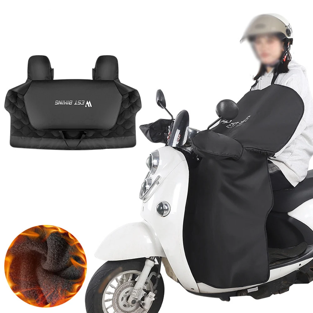 

Electric Vehicle Windshield Is Winter Fleece Windscreen Quilt Cover Cold And Fleece Thickened Cold-proof Plus Velvet Keep Warm
