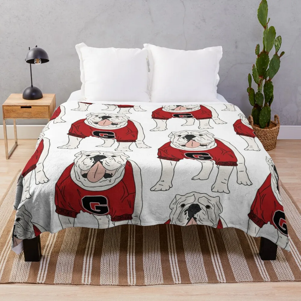 

Роскошное утолщенное одеяло bulldog
