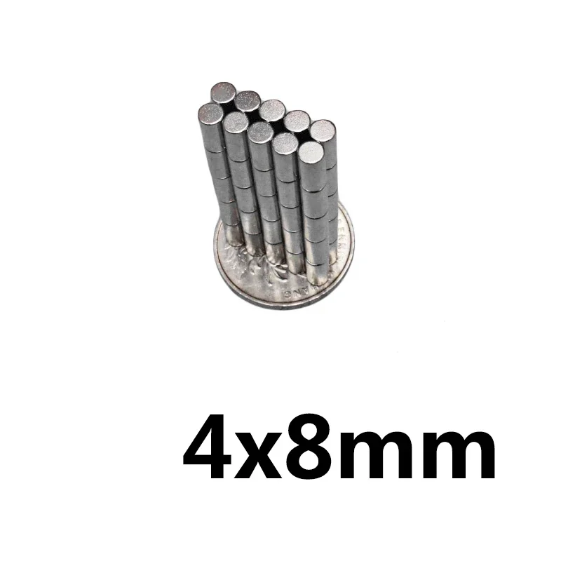 

Круглые магниты 4x8 мм