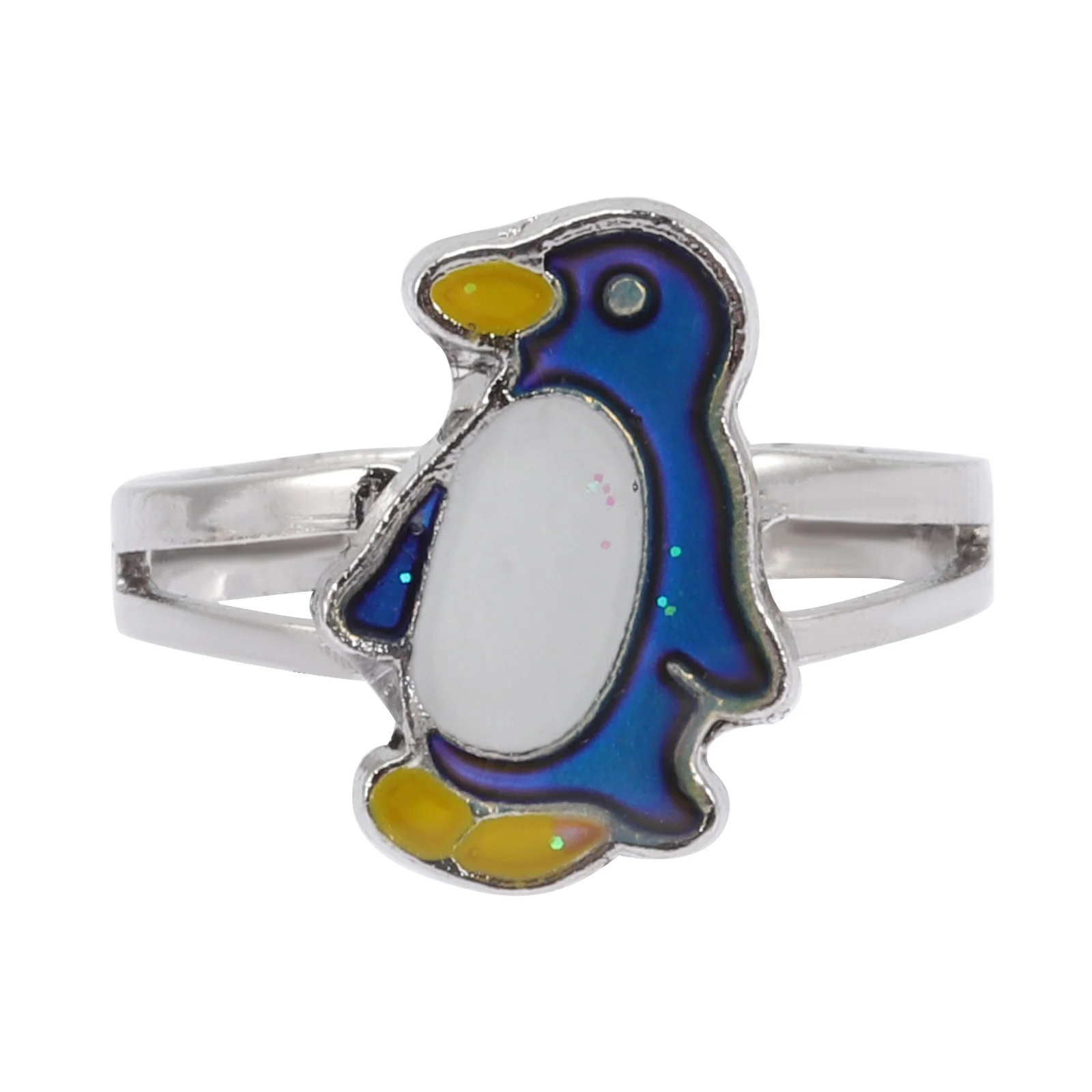 

Ring Rings Open Animal Color Finger Band Jewelry Changinganimalsfidget Alloy Mood Relieving Set Gift Birthday Cartoon Epoxy