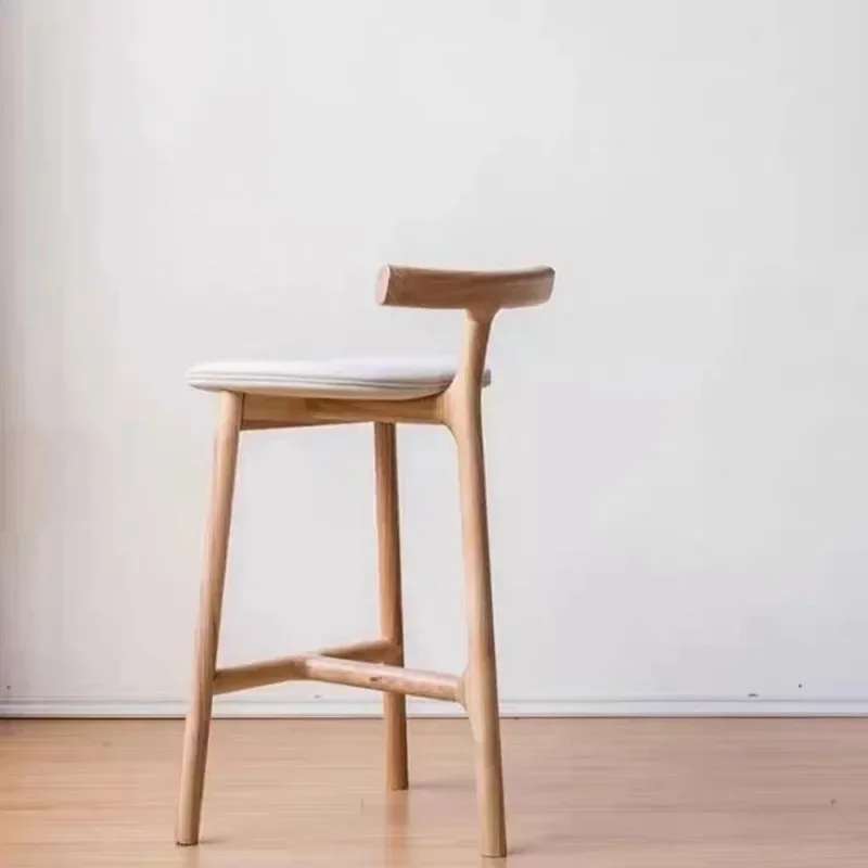 Деревянные дизайнерские Роскошные барные стулья обеденная винтажная