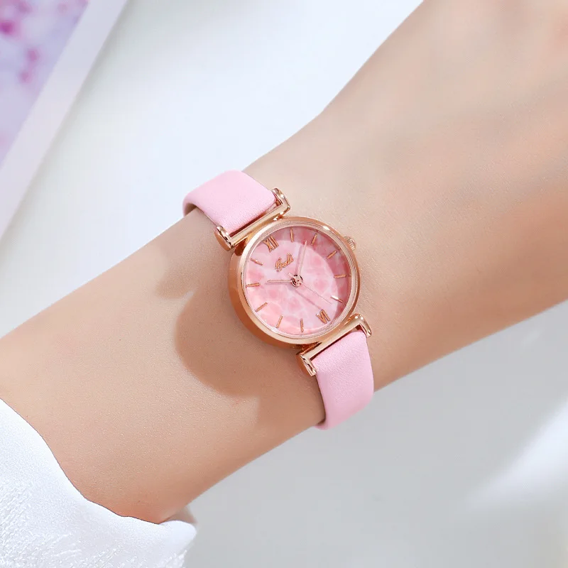 New Women's Starry Quartz Watch  Waterproof Watch for Female Students