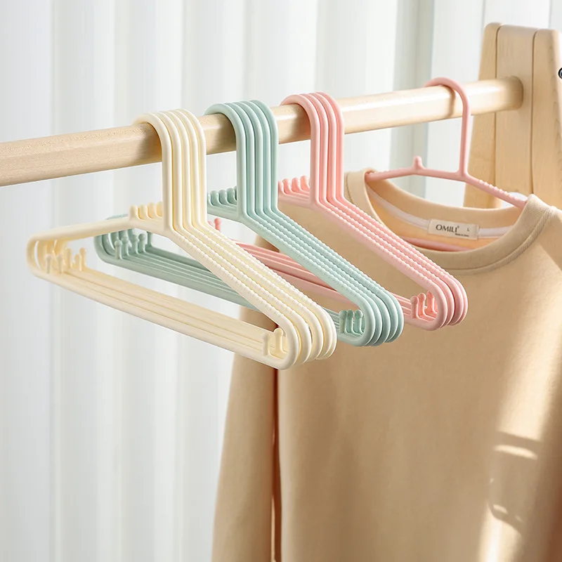 

5 шт., пластиковые вешалки для одежды, с защитой от ветра