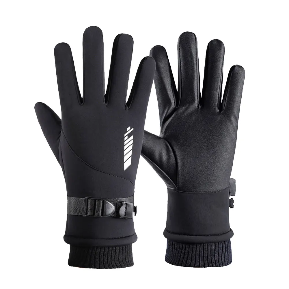 

Warm Gloves Men Windproof Winter Ski Gloves Snowboard Gloves Motorcycle Riding All Season Touch Screen Snow Motor Gloves