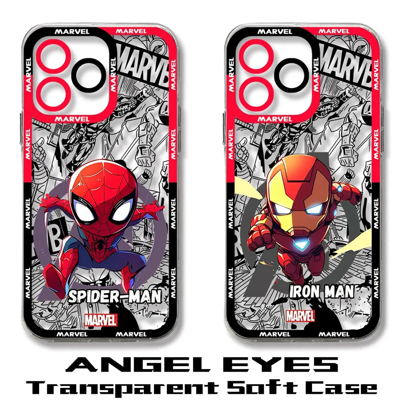 Чехол для Xiaomi 13T 12T 11T 10T 14 13 12 11 Lite 5G NE POCO F6 X6 Pro X3 NFC X5 X4 GT F3 F4 F5 M6 M5S C65 Marvel Человек-паук