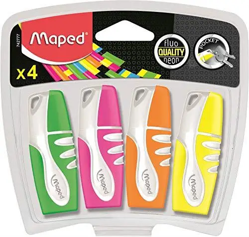 

Марка: Maped, офисные и канцелярские товары 742777, марка-хайлайтер, Категория: маркеры-хайлайтеры