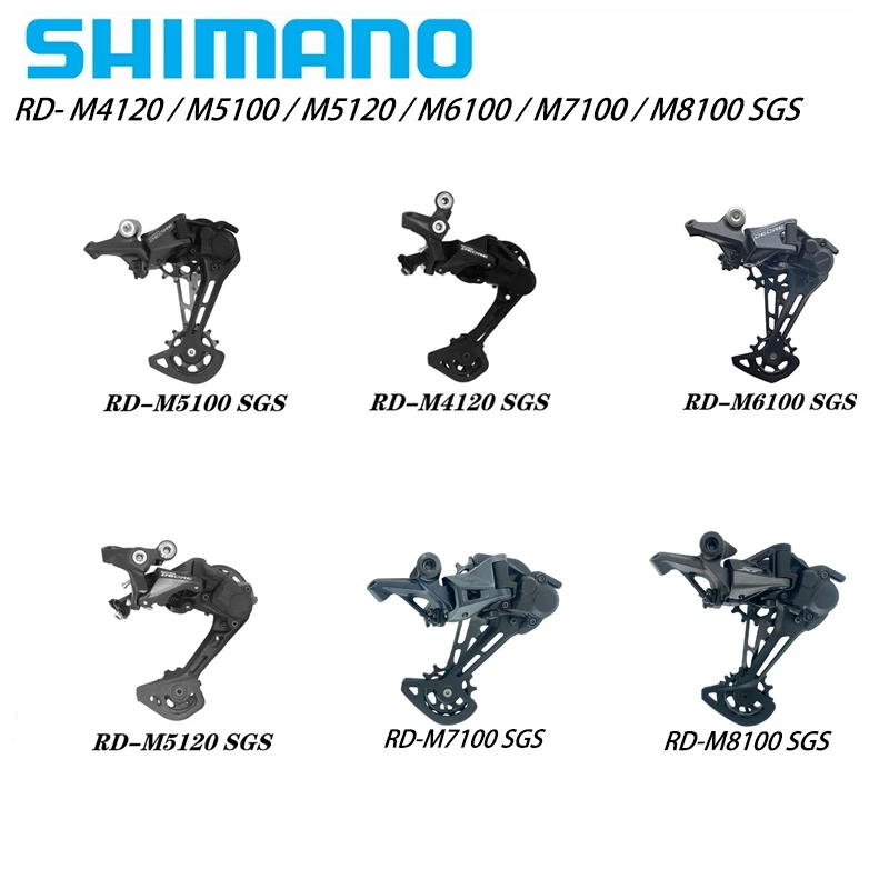 

SHIMANO DEORE MTB SLX XT RD M4120 M5120 M5100 M6100 M7100 M8100 10 11 12 Speed Rear Derailleurs SGS Derailleurs Mountain Bike