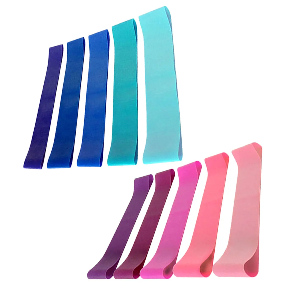 

10 Pcs Colored Chair Bands Fidgety Feet Childrens Table Chairs Tables Flexible Tpe Classroom Kids Fitness