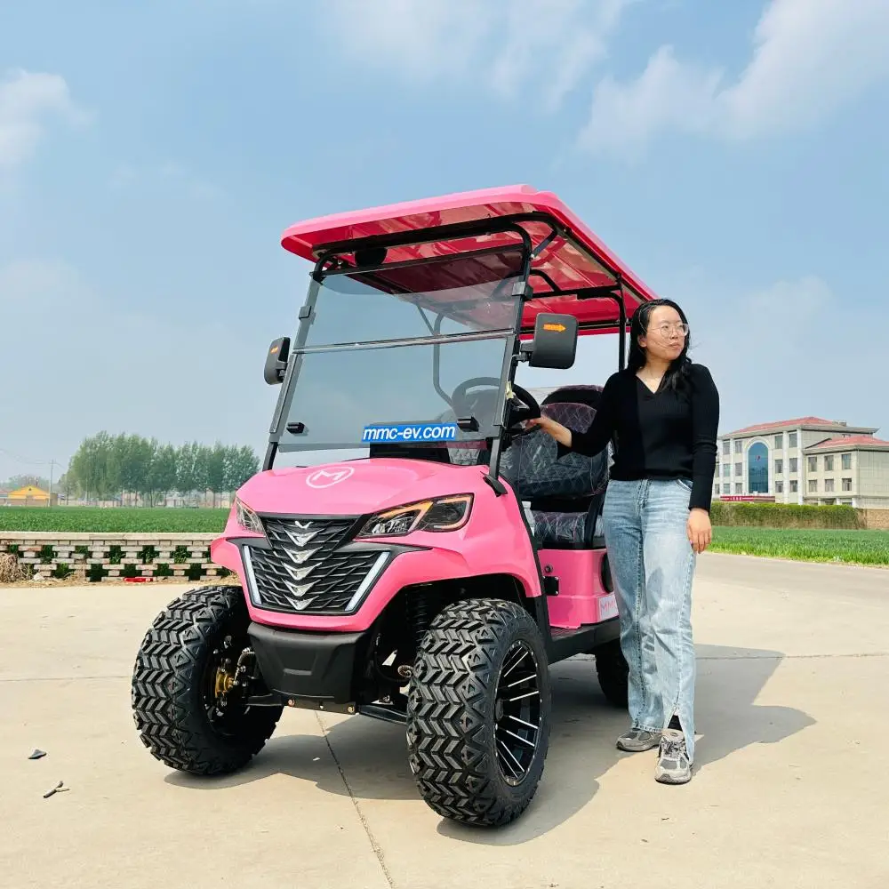 6-местный автомобиль для гольфа UTV 5 кВт двигатель независимая подвеска 14 дюймов