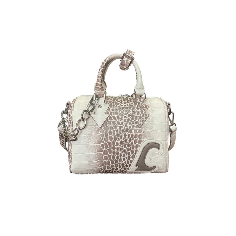

Luxury Designer Brand New Sac A Main Femme Leather Handbag Trend Crocodile Print Cross Body Pillow Bags for Women Hot Sell