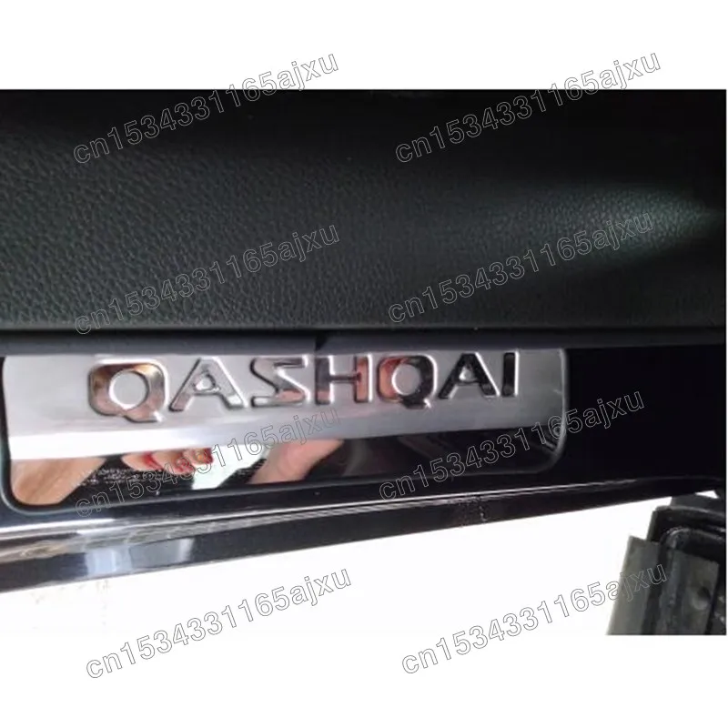 

For Nissan Qashqai J10 J11 2007-2013 2014 2015 2016 2017-2019 Stainless Steel Car Door Sill Scuff Plate Cover Trim Car styling