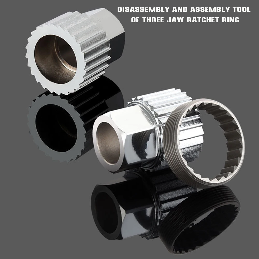 

3-Pawl Rear Hub Locking Ring Nut Removal Installation Tool Thumbwheel Ratchet Wheel Bearing Removal Tool XR-Hot