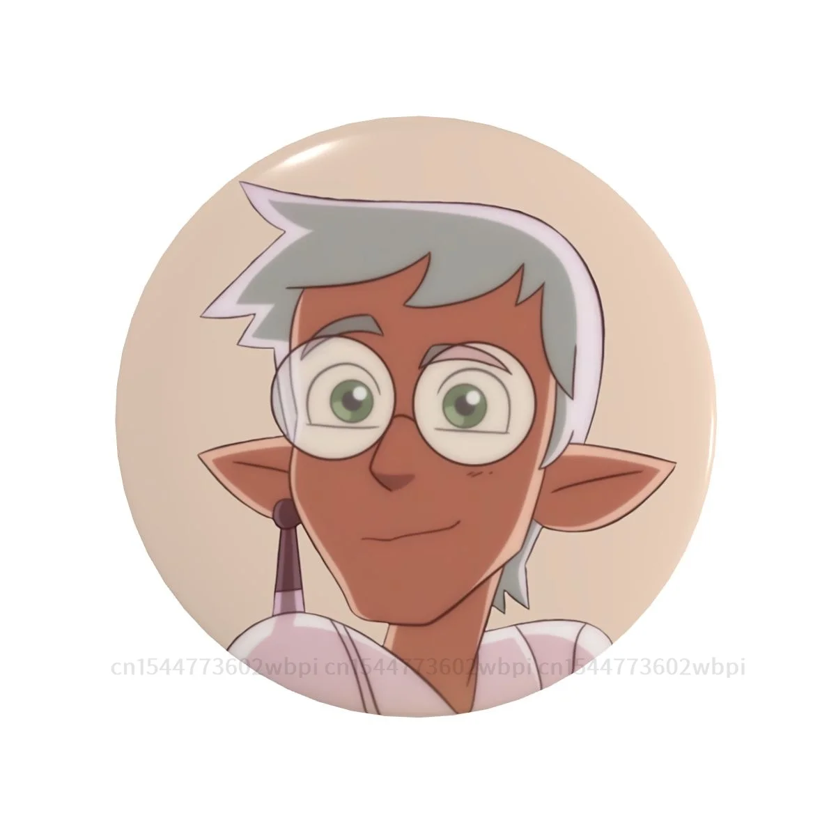 

Металлическая брошь с изображением чепота в виде совы