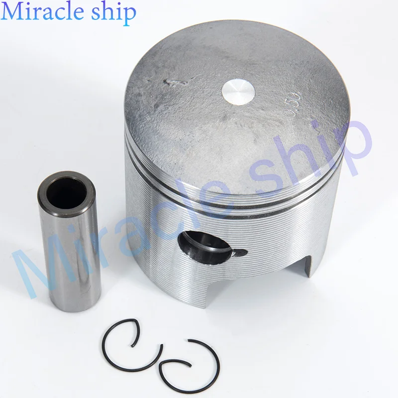 Фото 12100-96353-050 НАБОР ПОРШНЕВ (+0,5) для выдвигателя Suzuki 20HP 25HP 30HP DT20 DT25 DT30 12100-96353 71.5MM 12140-96351-050 №4